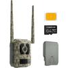 imageTrue 4K 4G LTE Cellular Hunting Camera OutdoorBattery Pack64G SD Card 02s Trigger Speed Game or Trail Camera with GPS NonGlow IR Night Vision SIM Card Motion Capture Talon Pro Kit