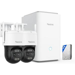 imageHome Hub Pro with 2X TrackMix WiFi Bundle 4K PTZ Camera with DualLens Auto Tracking Centralized Control with 2TB HDD Included No Monthly Fees