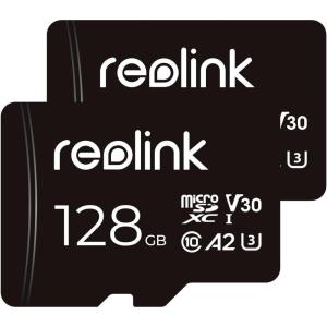 imageREOLINK 128GB microSDXC UHSI Memory Card Compatible with REOLINK Security Cameras 2 Pack
