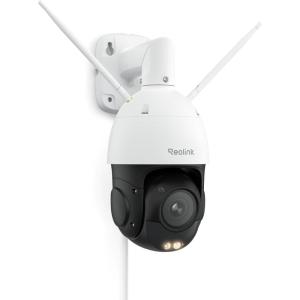 imageREOLINK 4K 8MP DualBand WiFi 6 PTZ Security Camera with 5X Optical Zoom HighSpeed 360 Pan ampamp 90 Tilt Auto Tracking ColorInfrared Night Vision Smart Detection RLC823S1W