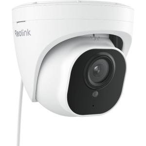 imageREOLINK 4K Security Camera Outdoor System IP PoE Dome Surveillance Camera with HumanVehicle Detection 100Ft 8MP IR Night Vision Work with Smart Home Timelapse Up to 256GB SD Card RLC820AWhite