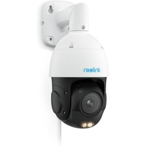 imageREOLINK 4K UHD PoE PTZ Camera for Outdoor Security 360 Pan ampamp 90 Tilt for Auto Tracking 5X Optical Zoom and 3D Zoom AI Detection Color Night Vision 247 Recording 2 Way Talk RLC823S1