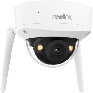 imageREOLINK 4K WiFi 6 Security Camera with 125 Viewing Angle Outdoor Camera with IK10 VandalProof Color Night Vision Smart Detection Local Storage NonPT Cam DC 12V1A RLC840WA