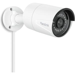 imageREOLINK 5MP Security PoE IP Camera PersonVehiclePet Detection TimeLapse 100ft IR Night Vision Work with Smart Home Support 512GB SD Card Surveillance Outdoor Indoor RLC510AWhite