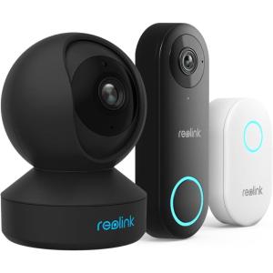 imageREOLINK Doorbell Camera Bundle 5MP Indoor CameraRemote Control in One App No Subscription Fee Local Storage Works wGoodle Assistant