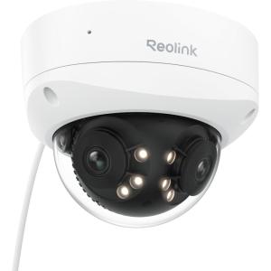 imageREOLINK Duo 3V PoE 16MP UHD DualLens PoE Security Camera with 180 Panoramic Motion Track Color Night Vision Smart Detection 2 Way Talk IK10 VandalProof IP67 Weatherproof No PT Supported