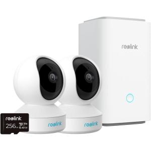 imageREOLINK E1 2K Indoor Camera Plugin 24G WiFi Security Camera Wireless for BabyPet Monitor Bundle Home Hub Security Systems