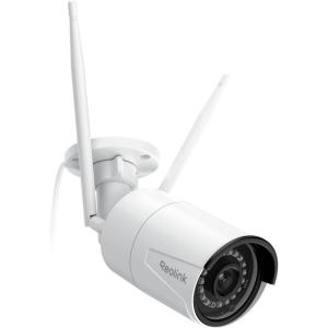 imageREOLINK Plugin Outdoor WiFi Security Camera 5MP HD Dual Band Wired WiFi Camera for Home Security245 Ghz Smart Detection Motion Detection Night Vision IP67 Waterproof RLC510WAWhite