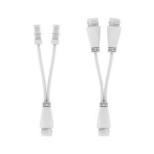 imageREOLINK RLAPOECS1 Waterproof PoE Combiner ampamp Splitter Supports up to 300ft Cables Truly Plug ampamp Play Perfectly Designed for Use PoE Cameras Run Two Cameras on One Single Cable