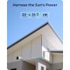 imageREOLINK 4K Solar Security Camera Wireless Outdoor Color Night Vision Outside Home Surveillance 245GHz WiFi Solar Powered HumanCarAnimal Detection No Extra Fee Argus Eco Ultra with Home Hub