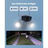 imageREOLINK 4K 8MP Floodlight Security Camera Outdoor DualLens Camera w 180 FOV DualBand WiFi 6 Color Night Vision with 1800lm Floodlight Smart AI Detection IP67 Waterproof AC 100240V