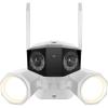 imageREOLINK 4K 8MP Floodlight Security Camera Outdoor DualLens Camera w 180 FOV DualBand WiFi 6 Color Night Vision with 1800lm Floodlight Smart AI Detection IP67 Waterproof AC 100240V