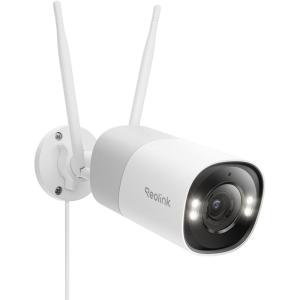 imageREOLINK 4K Security Camera Outdoor WiFi 6 5X Optical Zoom 8MP Color Night Vision HumanVehicleAnimal Detection Perimeter Protection IP67 Waterproof TwoWay Audio Remote Viewing RPWCB8MZ