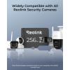 imageREOLINK Video Doorbell Battery 256GB microSD Card Bundle 11 HeadtoToe View 245 GHz WiFi PersonVehiclePackage Detection No Monthly Fees