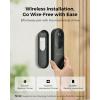imageREOLINK Video Doorbell Battery 256GB microSD Card Bundle 11 HeadtoToe View 245 GHz WiFi PersonVehiclePackage Detection No Monthly Fees