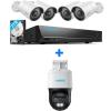 imageReolink 5MP PoE Security Camera System Bundle 4PCS 5MP IP Cameras a 8CH NVR PreInstalled with 2TB HDD RLK8410B45MP Bundle with 4K 8MP DualLens Camera Trackmix PoE