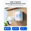imageREOLINK Argus PT Ultra Bundle with Battery PackFirst 4K Solar Security Cameras Wireless Outdoor360 Pan Tilt AutoTracking 8MP Color Night Vision 245 GHz WiFi 6 No Subscriptions Home Hub Comp