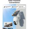 imageREOLINK 5MP Solar Security Cameras Wireless Outdoor 360 Pan Tilt AutoTracking Smart AI Detection Up to 1TB Local Storage 245GHz DualBand WiFi Home Hub Mini with 4X Argus PT  Solar Panel