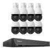 imageREOLINK 4K PTZ Surveillance System 8Pcs 4K PoE Security Cameras with 3D 16X Optical Zoom RLC823S2 Bundle with 16CH NVR RLN16410 Secure 247 Local Storage Auto Tracks HumanVehiclePet