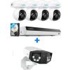 imageReolink 4K Security Camera System with PT AutoTracking 355Pan 50Tilt Home Wired Outdoor PoE Cameras Smart AI Detection Spotlights 8CH NVR 2TB HDD RLK8800PT4 Bundle with Duo 3 PoE