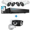 imageReolink 5MP PoE Security Camera System Bundle 4PCS 5MP IP Cameras a 8CH NVR PreInstalled with 2TB HDD RLK8410B45MP Bundle with 4K Camera Duo 2 PoE