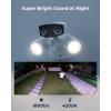 imageREOLINK 2pcs 4K Camera Duo Floodlight PoE IP Outdoor in 180 Degree UltraWide Angle Smart Detection 1800 Lumen Floodlights TwoWay Audio with 4K Security Camera System RLK8800PT4