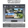 imageReolink 4K PoE Security Camera System Bundle 8pcs 8MP PersonVehicle Detection Smart PoE IP Cameras a 8CH NVR PreInstalled with 2TB HDDInclude 4 x 18M Cat5 Cable