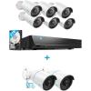 imageREOLINK 5MP PoE Security Camera System Bundle 8pcs PersonVehicle Detection Smart Camerasa 8CH NVR PreInstalled with 2TB HDDInclude 6 x 18M Cat5 Cable