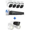 imageREOLINK 5MP Security Camera System 4pcs IP Security Camera for IndoorOutdoor 2Way Talk 2TB HDD 8CH NVR RLK8520D45MP Bundle with Duo Floodlight PoE 4K UltraWide Angle Camera