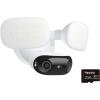 imageREOLINK Elite Floodlight WiFi with 256GB microSD Card Bundle 4K DualLens Floodlight Camera Adjustable 3000 Lumens Spotlights