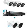 imageReolink 5MP PoE Security Camera System Bundle 6pcs 5MP Smart HumanVehicle Detection PoE Cameras a 8CH NVR PreInstalled with 2TB HDDInclude 4 x 18M Cat5 Cable