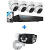 imageReolink PoE Security Camera System Bundle 4pcs 5MP Dome IP Cameras with Smart AI Detection 8CH NVR with PreInstalled 2TB HDD RLK8520D45MP Bundle with 4K Camera Duo 2 PoE