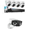 imageReolink PoE Security Camera System Bundle 4pcs 5MP Dome IP Cameras with Smart AI Detection 8CH NVR with PreInstalled 2TB HDD RLK8520D45MP Bundle with 16MP DualLens Duo 3 PoE