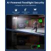 imageREOLINK Solar Floodlight Cam 2K 150 Security Cameras Wireless Outdoor Up to 1000lm Light amp Siren Alarm AIPIR MotionActivated Floodlight Color Night Vision WiFi 6 245GHz IP66