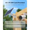 imageREOLINK 4K 3G4G LTE Cellular Security Camera Outdoor64GB SD Card4Pack Wireless Solar Cam with Smart Detection amp Accurate Alarms Local amp Cloud Storage Removable Battery Go Ultra Kit