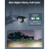 imageREOLINK 4K Dual Lens 4G LTE Cellular Security Camera Wireless Outdoor128GB SD Card2Pack 180 Wide Angle Sim Card Included Continuous Solar Powered Color Night Vision 2 Way Talk Duo 2 LTE Kit