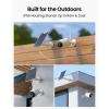 imageREOLINK Argus Eco BlackSolar Panel 2K 5MP Solar Security Camera Outdoor for Home Surveilance Night Vision HumanCar Smart Detection 24G WiFi No Subscription Home Hub Compatible Local StorageWhite