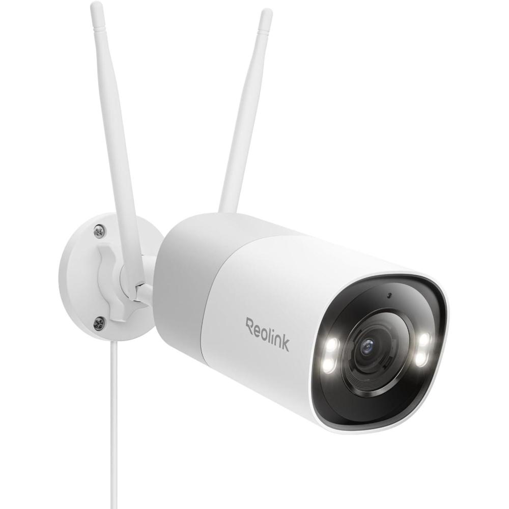 imageREOLINK 4K 8MP Outdoor Security Camera with 5X Optical Zoom WiFi 6 Tech Smooth Remote Viewing with H265 Recording Color Night Vision HumanVehicleAnimal Detection RLC811WARPWCB8MZ