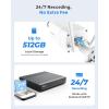 imageREOLINK 4K 8MP Outdoor Security Camera with 5X Optical Zoom WiFi 6 Tech Smooth Remote Viewing with H265 Recording Color Night Vision HumanVehicleAnimal Detection RLC811WARLC811WA