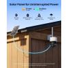 imageREOLINK 2K 4G LTE Cellular Security Camera Wireless Outdoor 360 PanTilt amp Auto Tacking No WiFi Solar Powered Color Night Vision Smart AI Detection Sim Card Included Go PT S LiteSolar Panel