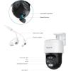 imageREOLINK 4K PoE Security Camera System 8pcs PersonVehicle Detection IP Cameras 16CH NVR with 4TB HDD Bundle with PTZ SecurityOutdoor 360 Camera Trackmix PoE