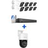 imageREOLINK 4K PoE Security Camera System 8pcs PersonVehicle Detection IP Cameras 16CH NVR with 4TB HDD Bundle with PTZ SecurityOutdoor 360 Camera Trackmix PoE
