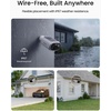 image:imageREOLINK Security Cameras Wireless Outdoor 3K 5MP DualBand WiFi 6 PersonVehicleAnimal Smart AI Detection IP67 Local Storage Smart Alerts No Subscription Home Hub Mini with 4X Argus Solar