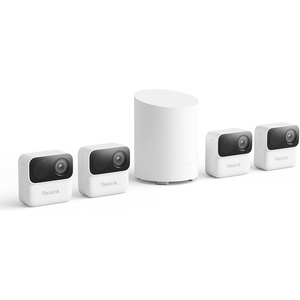 image:imageREOLINK Security Cameras Wireless Outdoor AI Detection Magnetic Mount 9Month Battery Life 1080p Indoor Camera DualBand 245GHz WiFi No Subscription Home Hub Mini with 4X Argus MagiCam