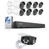 image:imageReolink 5MP PoE Security Camera System Bundle 8pcs 5MP IP Cameras a 16CH NVR PreInstalled with 4TB HDD RLK16410B85MP Bundle with 16MP 180 Panoramic View DualLens Camera Duo 3 PoE