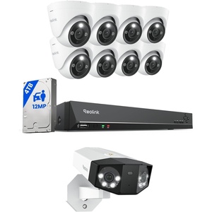 image:imageREOLINK 12MP PoE Security Camera System RLK161200D8A Person Vehicle Pet Detection Color Night Vision 4TB HDD 16CH NVR with 1pcs 16MP DualLens Duo 3 PoE