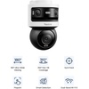 image:imageREOLINK OMVI 3i WiFi 10MP8MP TripleLens Panoramic PanTilt Outdoor Security Camera SyncTrack amp Auto Tracking DualBand WiFi 6 Smart AI Detection Local AI Video Search No Monthly Fees