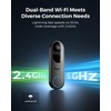 image:imageREOLINK 2K Video Doorbell Camera amp 4MP Indoor Security Camera Bundle Battery Doorbell 150 View WiFi 6 360 PetBaby Monitor PersonVehiclePackageCry Detection Night Vision No Subscription