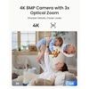 image:imageREOLINK 8MP Indoor Camera with 256GB Micro SD Card 245Ghz WiFi 3X Optical Zoom Ideal for Baby MonitorPet Camera SD Card Storage TwoWay Talk