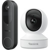 image:imageREOLINK 2K Video Doorbell Camera amp 4MP Indoor Security Camera Bundle Battery Doorbell 150 View WiFi 6 360 PetBaby Monitor PersonVehiclePackageCry Detection Night Vision No Subscription